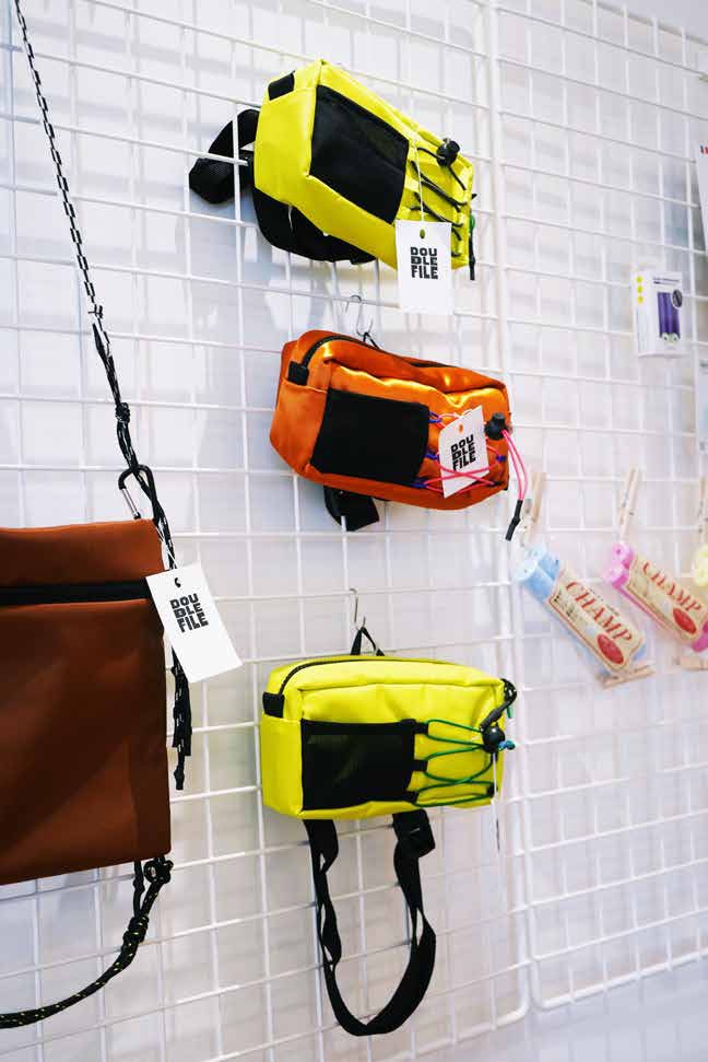 Bagagerie vélo en boutique